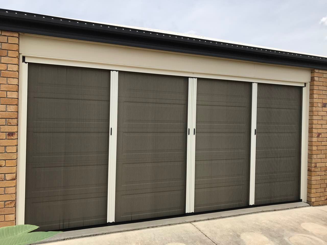 Garage Door Fly Screen for a new house